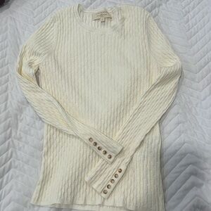 Sezane Dita jumper in Ecru